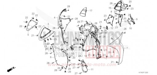 FRONT COVER FSH125R de 2024
